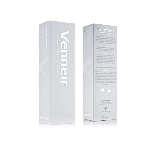 Venneir® Professional Toothpaste For Veneers, Composite Bondings, Implants, Crowns & Dental Work — Stain Removing, Natural, Sls Free, Pro Enamel Repair #TOP1