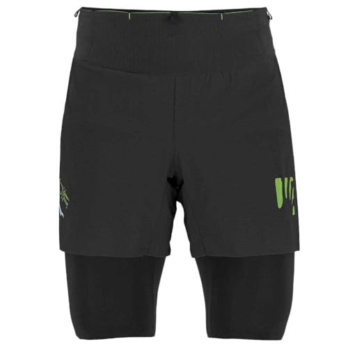 Karpos CENGIA Short Homme Noir Vert Jasmin vêtement de sport running