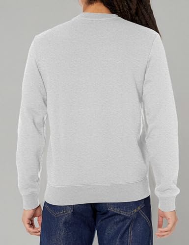 Lacoste Men's Crew Neck Unbrushed Fleece Sweatshirt3