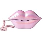 TelPal-Corded-Landline-Phones-for-Home-Funny-Novelty-Lip-Phone-Gift-Wired-Mouth-Telephone-Cartoon-Shaped-Real-Landline-Home-Office-Telephones-Furniture-Decor