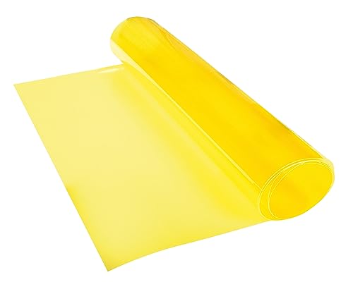 FOLIATEC Kunststoff Tönungsfolie Folie für Auto Innenraum, gelb, 30 x 100 cm