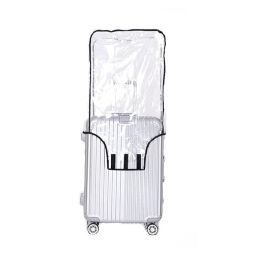 WESIEVYA Funda Protectora Transparente Maleta Ruedas de 26 Pulgadas para Material PVC Cinta Autoadhesiva, Adecuado para Proteger y Decorar Equipaje en Viajes