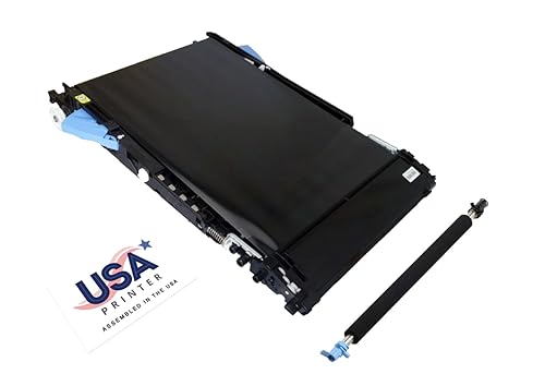 USA Printer CC468-67927-TB+TR-USA (CC468-67907 RM1-4982 RM1-8177 RM2-7448) Transfer Kit for HP Color Laser Printer CM3530 CP3525 M551 M570 M575 Includes Transfer Belt & RM1-8176 Transfer Roller