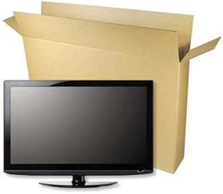 Box Partners 64840FPFOL 64 x 8 x 40 in. Flat-Panel TV 500 ECT-71 Double Wall Corrugated Box Case Pack of 5