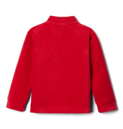 Columbia Youth Boys Steens Mt II Fleece, Mountain Red, Small - image 3