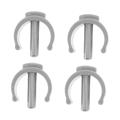 Veemoon 4pcs Walker Accessories Handle Grip Clamp for Guardian Handicap Walker Parts