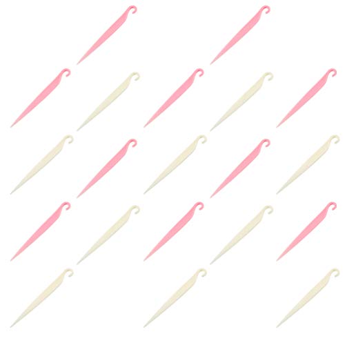 Hemoton 20pcs Cake Molding Release Tool Set Cake Decorator Tools Smooth Surface Baking Scrapers for Easy Demolding