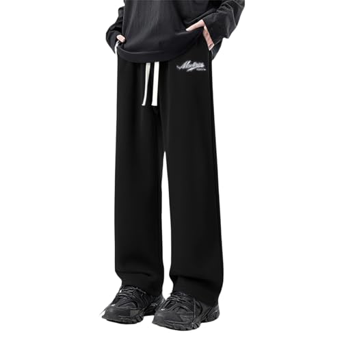 Pantalon doublé polaire chaud homme coupe droite ample et pantalon hiver résistant