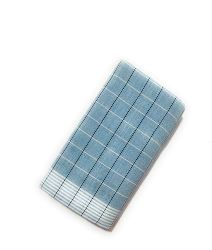 Image of 100% Pure Cotton Checked Fancy 2mts lungi,