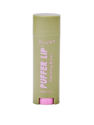 Puffer Lip Hydrating Butter Balm for Dry and Dehydrated Lips | Plant-Based, Free of Petrolatum, Beeswax, Lanolin