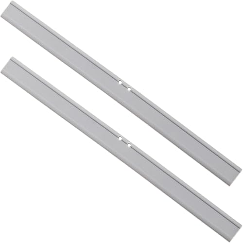 Image of Cabilock 2Pcs Replacement Window Squeegee Rubber Strips 10 Inch Wiper Blade Refill for Glass Window Cleaner and Shower Scrubber