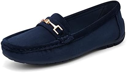 DREAM PAIRS Loafer Damen Bequeme Mokassins Slipper | Weiche Innensohle, Flexible TPR-Sohle, Leicht, Rutschfest, Bequemer Sitz, Klassischer Look, Für Alltag & Büro