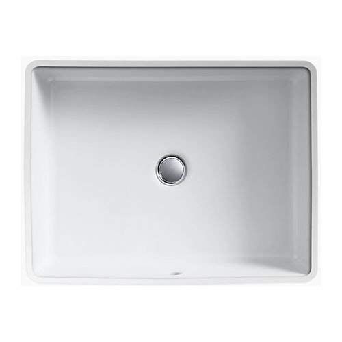 Kohler K-2882-96 Verticyl Rectangle Undercounter Bathroom Sink, Biscuit #TOP4
