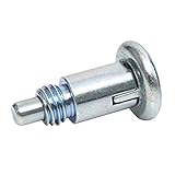 YUSSEQDD Robuster Indexkolben aus Kohlenstoffstahl mit 90 Grad Verriegelungsmechanismus – Lösung für mechanische Hilfsmittel und Fitnessgeräte sowie Gastronomiegeräte