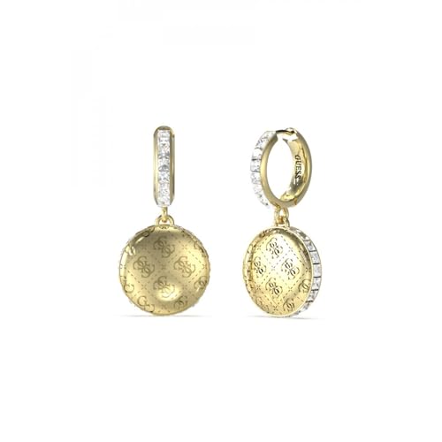 Boucles d'oreilles Guess 4G Rising JUBE04267JWYGT-U en finition dorée