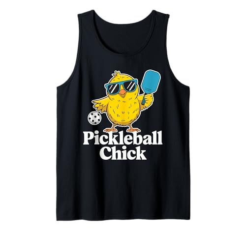 Pickle Ball Pickleball Chick Funny Sports Tee Tank Top