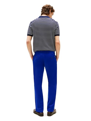Image of Tommy Hilfiger Men's Stretch Cotton Chino Pants in Custom Fit