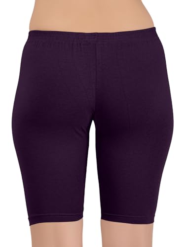 Image of Selsia Women's Cotton Regular Fit Cycling Shorts | Pack of 3 | (Multi Color)