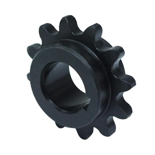 Image of QYMOTO 35# 12 Tooth Chain Sprocket 5 /8 Bore 3 /16 inch Keyway C Type for Go Kart and Mini Bike with 20 30 Series Torque Converters
