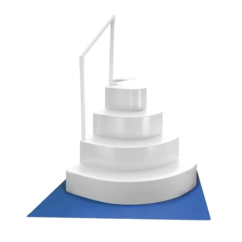 Blue Wave NE110WH Wedding Cake Above Ground Liner Pad...