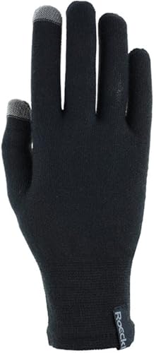 Roeckl Kiental Winter Fahrrad Unterzieh- / Handschuhe schwarz 2027: Größe: XL