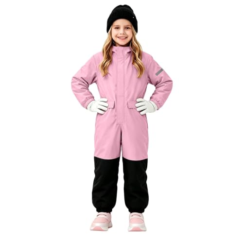 Snow Suit for Kids One Piece Snowsuit Waterproof Windproof Ski Suits - image 2