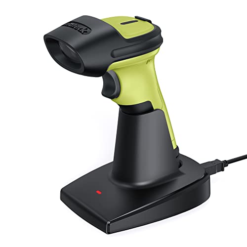 Inateck Bluetooth Barcode Scanner With Charging Base, 2D Wireless, Bundle Product, Bcst-60 Green And Bs04001 #TOP21