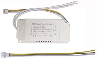 LED Driver 25-36W for Multi-Color Ceiling Strip Spot Light Module Panel, Replacement LED Power Supply Adapter Starter Transformer, Input AC85-265V Output DC80-125V