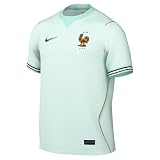 Nike Men’s France 2026 Away Stadium Dri-FIT Soccer Jersey (Igloo/Monarch/Monarch) (US, Alpha, Medium, Regular, Regular)