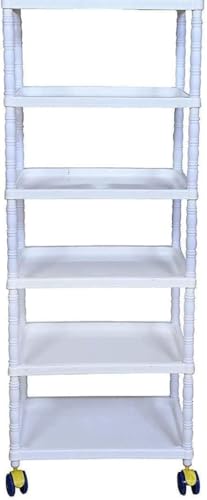 Image of Book Self - Layer Portable Book Shelf, Kids Books Racks for Home Plastic, Bookshelf for Home, Book Shelves, Book Stand, Book Organizer, Book Rack for Study Room /Library /Bedroom (6 Shelf)