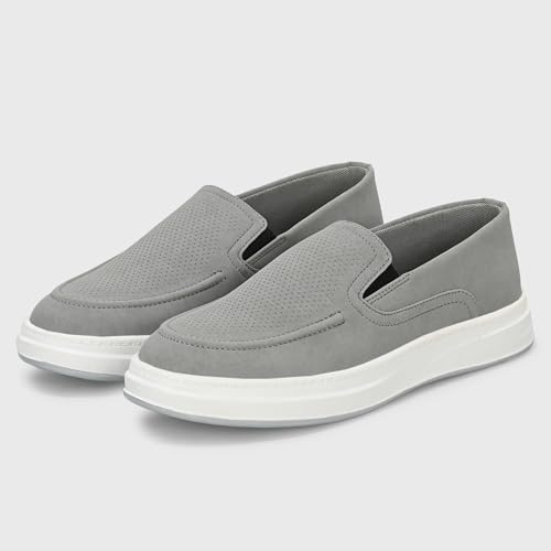 Image of Centrino Driver Loafers for Man | Casual Shoes for Men Stylish | Slip-On Lightweight Moccasins | Cushioned Insole | Comfortable Walking Loafer Shoes for Men | Hand-Stitched | Mens Shoes (9571)