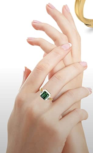 Zircon vert authentique certifié labo contre les fausses gemmes - 4