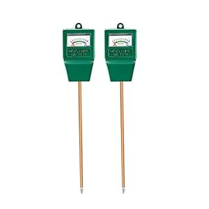 Soil Moisture Meter,2 Pack Plant Hygrometer Moisture Sensor Plant Water Monitor for Potted Plants,Garden,Farm, Lawn(No Battery Needed)