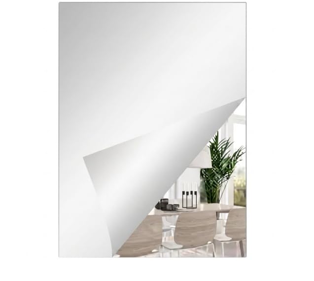 Self Adhesive Acrylic Mirror Sheet Wall Decor Mirror Sticker | Mirror Wall Sticker-image-27