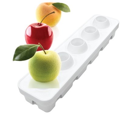 3D MELA CILIEGIA & PESCA 115 Apple cherry S  `F[  pomme Cerise veBKg[ silikomart VR}[gI[uⓀpisX^`Iƃt{[Ỹ[XI