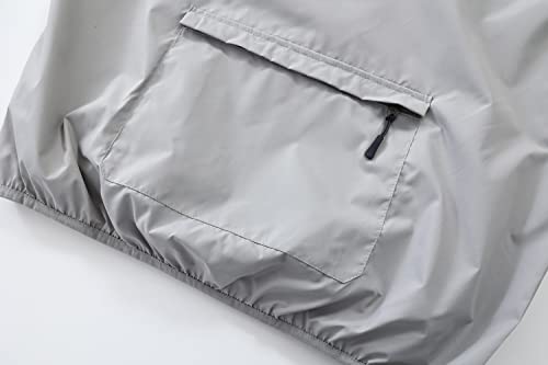 Image of Women's Lightweight Waterproof Jacket Packable Windbreaker Running Coat