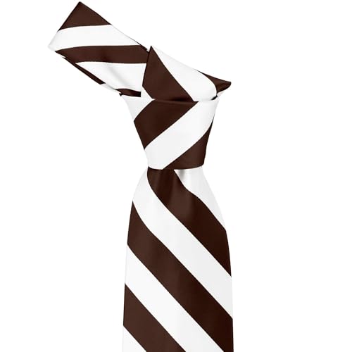 Image of tiemart Men's Striped Tie Standard Length