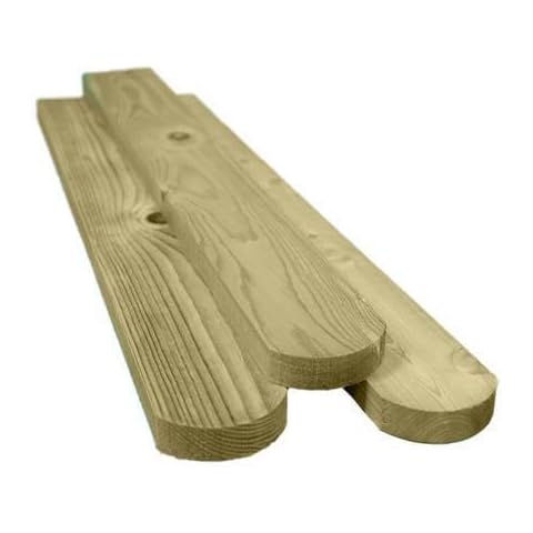 4ft Premium Rounded Top Picket Fencing Cover