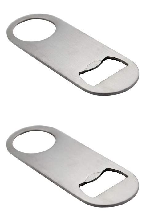 Dynore Stainless Steel Bottle/Bar/Beer/Soda Opener Small- Set of 2