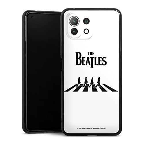 DeinDesign Coque en Silicone Compatible avec Xiaomi Mi 11 Lite 5G NE Étui Silicone Coque Souple The Beatles Abbey Road Musique - Les Beatles, Paul McCartney, John Lennon, RIngo Starr, George Harrison DeinDesign Coque en Silicone Compatible avec Xiaomi Mi 11 Lite 5G NE Étui Silicone Coque Souple The Beatles Abbey Road Musique