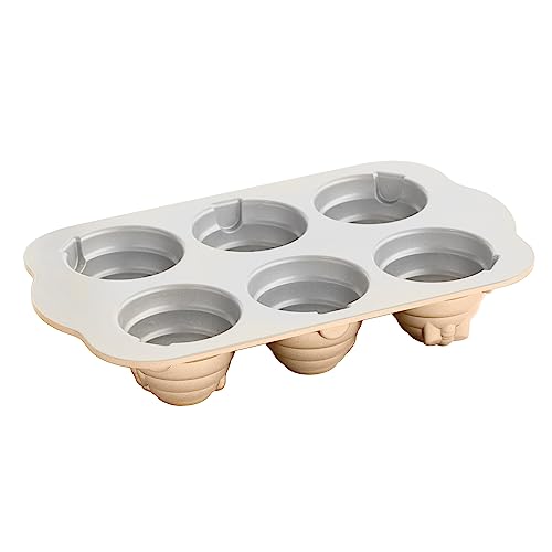 Nordic Ware Beehive Cakelet, 3 Cup Capacity, Toffee