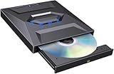 Design portable et stable Hliloy Lecteur Blu-ray externe 7 en 1