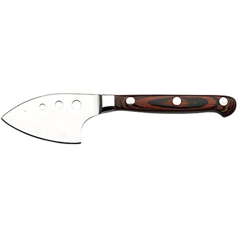 Rockingham Forge Parmesanmesser aus 18/10 Edelstahl - Genieteter Griff aus Holz Cover