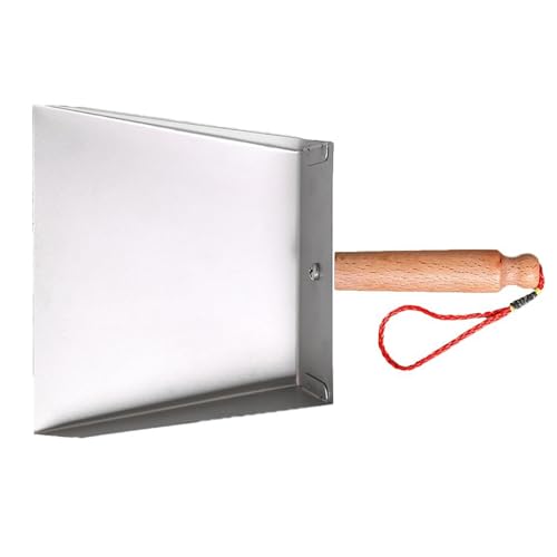 Pequeño molde de polvo de metal, polvo pequeño, polvo de acero inoxidable, Accesorios de limpieza de oficina ancha portátiles para cuarto de baño garaje de dormitorio sala de estar