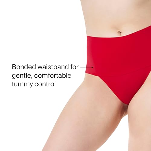 Image of SPANX SPANXsupersmooth Undie-tectable Thong - Comfortable Core Control - Invisible Shapewear - Women No Show Thong Underwear