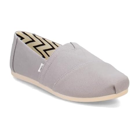 TOMS Women's Alpargata Loafer Flat in Drizzle Grey Cover