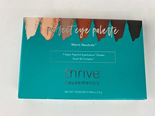 Thrive Causemetics Warm Neutrals Perfect Eye eyeshadow palette