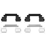 HZGEBTECH 1X Front Brake Hardware Kit Replacement Disc Brake Hardware Kit fits Pontiac Grand Prix 2004-2008 fits Pontiac Montana 2005-2009 fits Saturn Relay 2005-2007 fits VPG MV-1 2011-2012