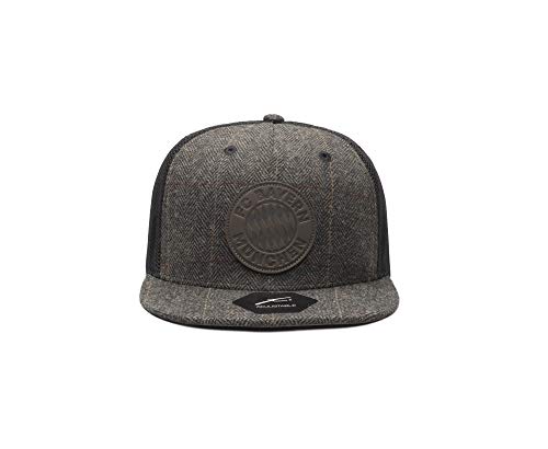 Bayern Munich Sherlock Gorra Snapback Gris/Negro miniatura 1