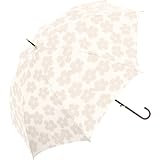 【中谷】 Natural Basic 婦人 長傘 ジャンプ ブロッサム ベージュ 60cm